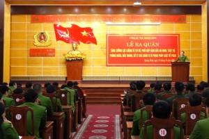 Quảng Bình: Tăng cường lực lượng công an về cơ sở đấu tranh với các hành vi vi phạm pháp luật về pháo