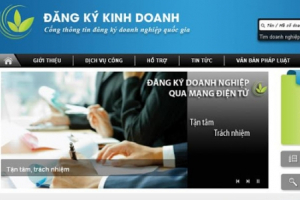 Quy định đăng ký doanh nghiệp qua mạng thông tin điện tử