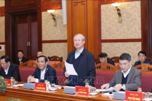 Thường trực Ban Bí thư: Tập trung cao độ phục vụ Đại hội XIII của Đảng