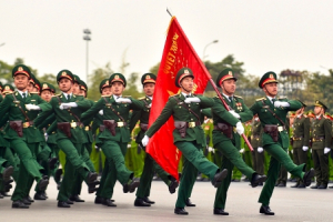 Lễ xuất quân diễn tập phương án bảo vệ Đại hội Đảng lần thứ XIII