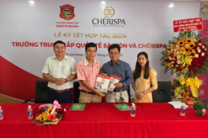 Trường trung cấp Quốc tế Sài Gòn hợp tác với Che’ri Spa đào tạo nghề chăm sóc sắc đẹp