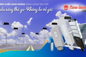 Đèn đường năng lượng mặt trời đồng hành cùng tài xế trên mọi cung đường