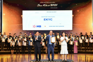 Giải pháp eKYC của MB xuất sắc giành giải thưởng “Sao Khuê 2021”