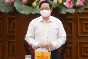 Thủ tướng Phạm Minh Chính chủ trì họp khẩn về phòng chống COVID-19