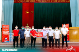Sunhouse phối hợp cùng nhà phân phối cả nước chung tay hỗ trợ phòng, chống dịch Covid-19