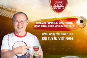 VPMilk đồng hành HLV Park Hang-seo chinh phục vòng loại World Cup