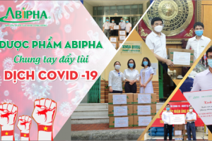 Dược phẩm Abipha tiếp sức cho Đại học Dược Hà Nội vào Nam chống dịch 