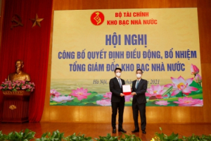 Kho bạc Nhà nước có Tổng Giám đốc mới
