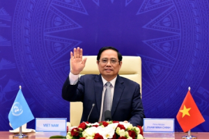 Thủ tướng Phạm Minh Chính nêu 3 đề xuất quan trọng để ứng phó hiệu quả với các thách thức an ninh biển