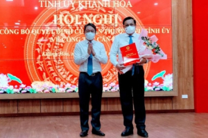 Điều động, chỉ định Ủy viên Dự khuyết Trung ương Đảng giữ chức Bí thư Thành ủy Nha Trang