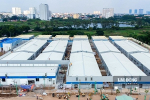 Bệnh viện dã chiến lớn nhất Hà Nội sắp đi vào hoạt động