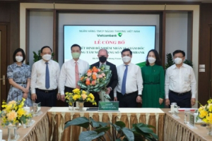 Vietcombank có tân Giám đốc Trung tâm Ngân hàng số là người nước ngoài