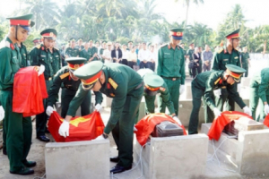 Đến năm 2030 tìm kiếm, quy tập khoảng 15.000 hài cốt liệt sĩ