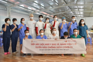 Tổng cục Du lịch Hàn Quốc tiếp sức đội ngũ y bác sĩ  Việt Nam tuyến đầu chống dịch