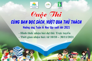 Cuộc thi cùng bạn đọc sách, vượt qua thử thách 