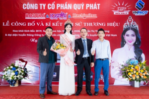 Người đẹp Nguyễn Thị Thu Phương làm đại sứ thương hiệu Công ty Cổ phần Quý Phát