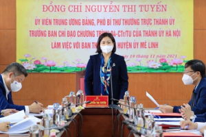 Mê Linh hội tụ nhiều yếu tố phát triển kinh tế - xã hội, cần thu hút doanh nghiệp vào đầu tư