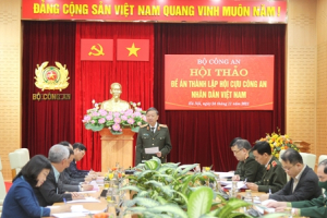 Xây dựng đề án thành lập Hội cựu Công an nhân dân Việt Nam
