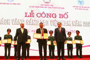 Sách vàng sáng tạo Việt Nam năm 2021: 76 công trình giải pháp sáng tạo khoa học công nghệ tiêu biểu được vinh danh