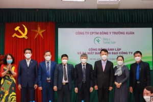 Công bố thành lập và ra mắt ban lãnh đạo Công ty Cổ phần Thương mại Đông y Trường Xuân
