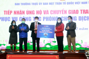 Hà Nội tiếp nhận ủng hộ xe xét nghiệm lưu động trị giá 15 tỷ đồng