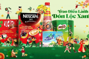 Cùng Nestlé Việt Nam “trao điều lành, đón lộc xanh” trong mùa Tết 2022