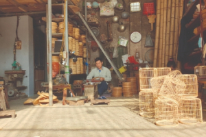 “Ai về làng Vác nhắn nhờ / mua lồng Canh Hoạch,...”