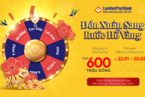 “Đón xuân sang – rước hổ vàng” cùng LienVietPostBank