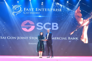 SCB nhận giải thưởng Doanh nghiệp tăng trưởng nhanh của APEA