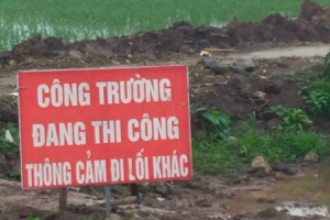 Hai gói thầu làm đường giao thông nội đồng xã Đại Thắng: nhà thầu khẳng định tuân thủ biện pháp thi công