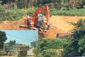Bao giờ mới hết nạn khai thác đất trái phép?