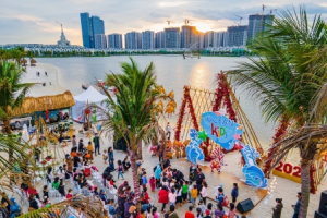 Không gian ngập tràn niềm vui của những cư dân nhí tại “quận Ocean”