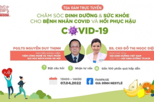 Tư vấn trực tuyến về chăm sóc sức khoẻ và phục hồi cho bệnh nhân sau Covid
