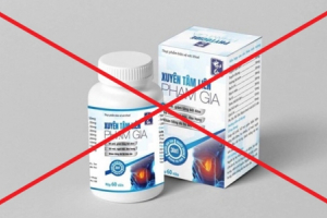 Cảnh báo về thực phẩm bảo vệ sức khỏe Xuyên Tâm Liên Phạm Gia