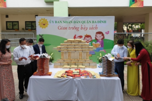 Tưng bừng hưởng ứng ngày Sách và Văn hóa đọc Việt Nam tại quận Ba Đình