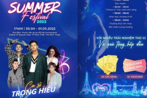 Hưng Lộc Phát tổ chức đêm đại tiệc âm nhạc “Summer Festival 2022” trong dịp lễ 30/4 và 1/5