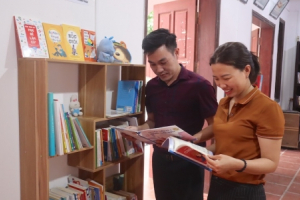 Phát triển văn hóa đọc gắn với xây dựng nông thôn mới và xây dựng xã hội học tập