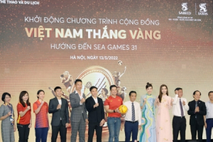 Khởi động chương trình “Việt Nam thắng vàng”, hướng đến SEA Games 31