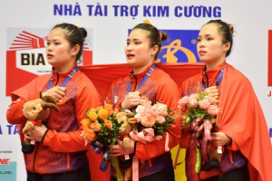 Pencak Silat nữ Việt Nam mang "vàng" về cho tổ quốc