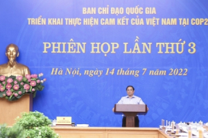 Đề xuất các giải pháp tháo gỡ kịp thời những khó khăn nhằm ứng phó với biến đổi khí hậu, thúc đẩy chuyển đổi xanh