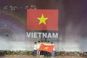 Đội tuyển Olympic Toán học quốc tế Việt Nam đoạt giải cao xếp thứ 4/104 quốc gia