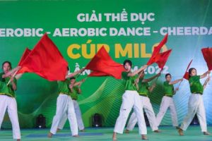 Khai mạc Giải thể dục Aerobic - Aerobic Dance - Cheer Dance - Cúp Nestlé MILO lần V năm 2022