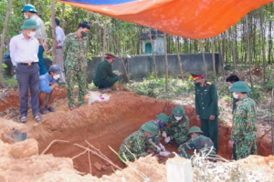 Đẩy nhanh công tác tìm kiếm, quy tập hài cốt liệt sĩ và xác định danh tính hài cốt liệt sĩ còn thiếu thông tin