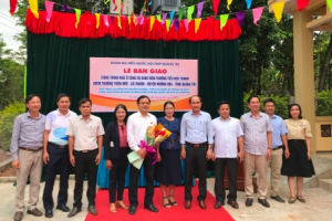 PVcomBank trao tặng 02 nhà công vụ cho giáo viên vùng cao tỉnh Quảng Trị