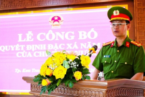 Gia Lai, Kon Tum: 89 phạm nhân được đặc xá nhân dịp Quốc khánh 2/9