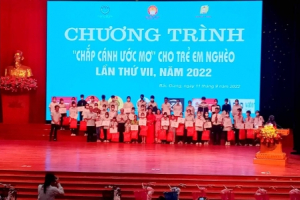 Bắc Giang: "Chắp cánh ước mơ" - hỗ trợ trẻ em nghèo vươn lên vượt khó
