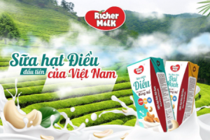Ra mắt sữa nhân điều Richer Milk