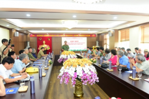 Gặp mặt các văn nghệ sỹ tham gia sáng tác về đề tài “Hình tượng người chiến sỹ Cảnh vệ CAND”