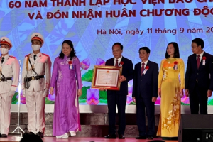 Học viện Báo chí và Tuyên truyền: 60 năm ngày thành lập trường và đón nhận Huân chương Độc lập hạng Ba