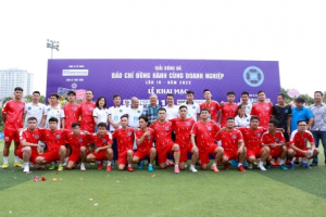 Khai mạc Giải bóng đá "Báo chí đồng hành cùng Doanh nghiệp" lần IV năm 2022: nhiều bất ngờ tại vòng 1